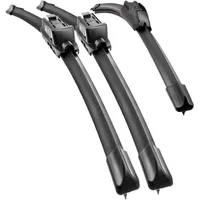 Trades Best Front- und Heckscheibenwischer Set für Golf IV