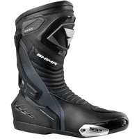 SHIMA RSX-6 Motorrad Stiefel, schwarz, Größe 47 für Männer