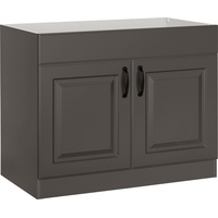 WIHO KÜCHEN Spülenschrank »Erla«, 100 cm breit mit Kassettenfront,