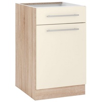 WIHO KÜCHEN Unterschrank »Flexi2«, Breite 50 cm beige