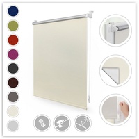 Lichtblick Thermo-Rollo Klemmfix 50 x 150 cm creme