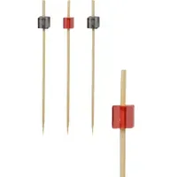 Papstar Fingerfood-Spieße Cube 9 cm 100 Stück Bambus