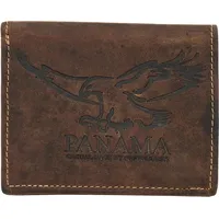 GREENBURRY Vintage Adler Geldbörse Leder braun