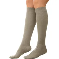 Riese 2 Paar Reisestrümpfe Stützstrümpfe Kompressionsstrümpfe Kompressionssocken (beige, 35/38)