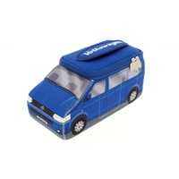 VW Collection - Volkswagen Neopren Universal-Schmink-Kosmetik-Kultur-Reise-Apotheke-Tasche-Beutel im T5 Bus
