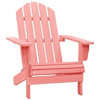 VidaXL Adirondack-Gartenstuhl Massivholz Tanne Rosa