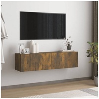 VidaXL TV-Wandschrank Räuchereiche 120x30x30 cm Holzwerkstoff