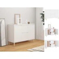 VidaXL Sideboard 103,5 x 35 x 70 cm weiß