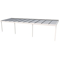 Gutta Terrassendach Premium 1014 x 306 cm weiß /