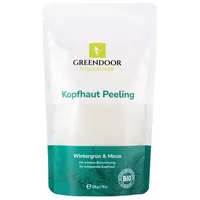 GREENDOOR Kopfhautpeeling - Wintergrün Pfefferminze