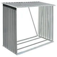 VidaXL Brennholzlager Stahl 163 x 83 x 154 cm