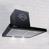 Gurari GCH F 462 Dunstabzugshaube 60 cm Schwarz