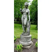 Casa Padrino Jugendstil Skulptur Venus mit Apfel Antik Stil