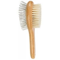 Trixie Doppel Bürste Bambus 6 × 22cm (23021)