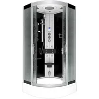 AcquaVapore D46-63M1 Komplettdusche mit Schiebetür 100 x 100 cm