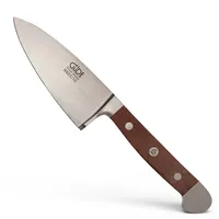 Güde Solingen - Hartkäsemesser Käsemesser geschmiedet, 10 cm, Walnussholz,