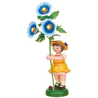 Hubrig Volkskunst GmbH Hubrig Volkskunst Blumenkind Mädchen mit Malve