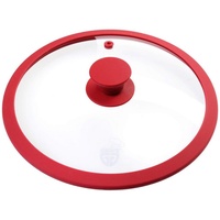 Gräwe Glasdeckel in rot | Gr.: 18 cm