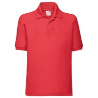 FRUIT OF THE LOOM 65/35 Polo Kids Kinder Poloshirt
