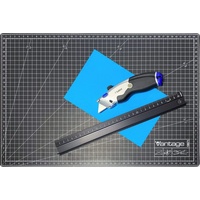 DAHLE Cutting Set Schneidematte A3, 30 cm Schneidelineal und