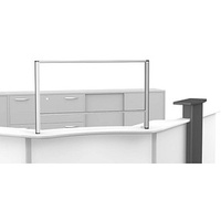 Geramöbel Spuckschutz, transparent 100,0 x 80,0 cm