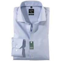 Olymp Businesshemd No. Six super slim«, blau