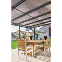 Gutta Terrassendach Premium 914 x 506 cm anthrazit /