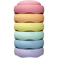Stapelstein Original rainbow pastel 6-tlg.
