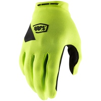 100% Ridecamp Handschuhe - Fluo Yellow - L