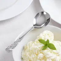Gräwe Sahnelöffel 2er Set Rosendekor