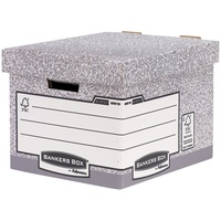 Bankers Box Archivboxen Bankers Box grau 33,5 x 40,4