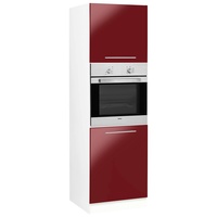 WIHO KÜCHEN Backofenumbauschrank »Flexi2«, rot