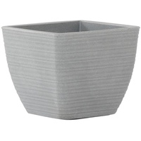 Siena Garden Pflanzgefäß Triest Grau 27x27x23 cm