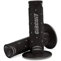 CIRCUIT EQUIPMENT MA0042-213 Motorradgriffe Jupiter, Schwarz/Grau