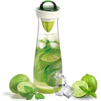 Bremermann Karaffe 2in1 - inkl. herausnehmbarem Infuserstab und Zitruspresse,