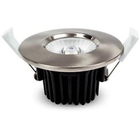 LEDxOn EDOS Einbaustrahler 9W nickel gebürstet (7008066)