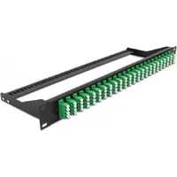 DeLock 43399 LWL-Patchpanel LC Quad grün