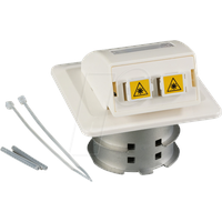 EFB FO Datendose UP, 2 LC-D Kupplungen OS2 mit