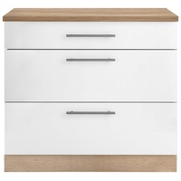 WIHO KÜCHEN Unterschrank »Cali«, 90 cm breit, mit 2