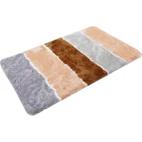 Homie Living Badteppich Rio Marina Lachs Grau Braun 60