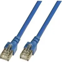 EFB Patchkabel Cat.5e SF/UTP PVC CCA blau 7,5m blSF/UTP