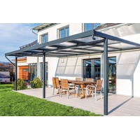 Gutta Terrassendach Premium 611 x 406 cm anthrazit /