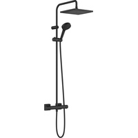 Hansgrohe Vernis Shape Duschsystem, Thermostat, mattschwarz