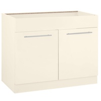 WIHO KÜCHEN Spülenschrank »Flexi2«, Breite 100 cm beige