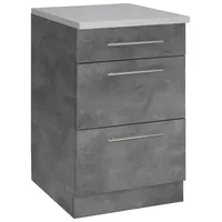 WIHO KÜCHEN Unterschrank »Cali«, 50 cm breit, mit 2