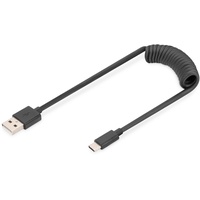 Digitus USB 2.0 USB-A Stecker, USB-C Stecker 1.00 m