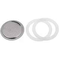 Gräwe Sieb-Einsatz aus Edelstahl für Espressokocher 4 Tassen