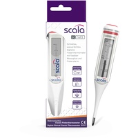 SCALA SC 1493 Fieberthermometer Wasserfest, Mit Fieberalarm