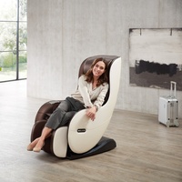 Welcon EASYRELAXX BEIGE BRAUN - 3D Massagestuhl mit Neigungsverstellung