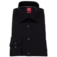 Pure Businesshemd Slim fit schwarz S